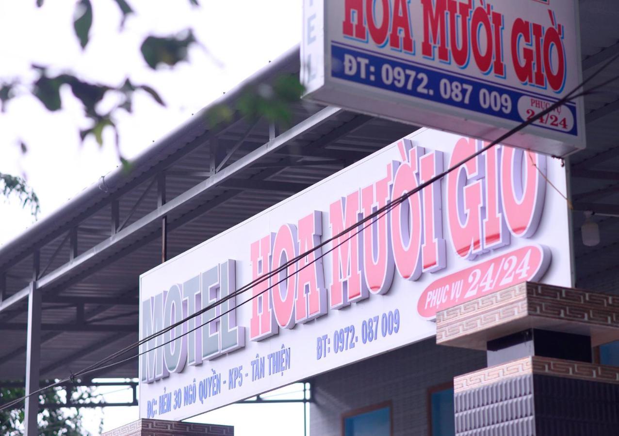 Hotel Nha Nghi Hoa Muoi Gio Tan Tao Exterior foto